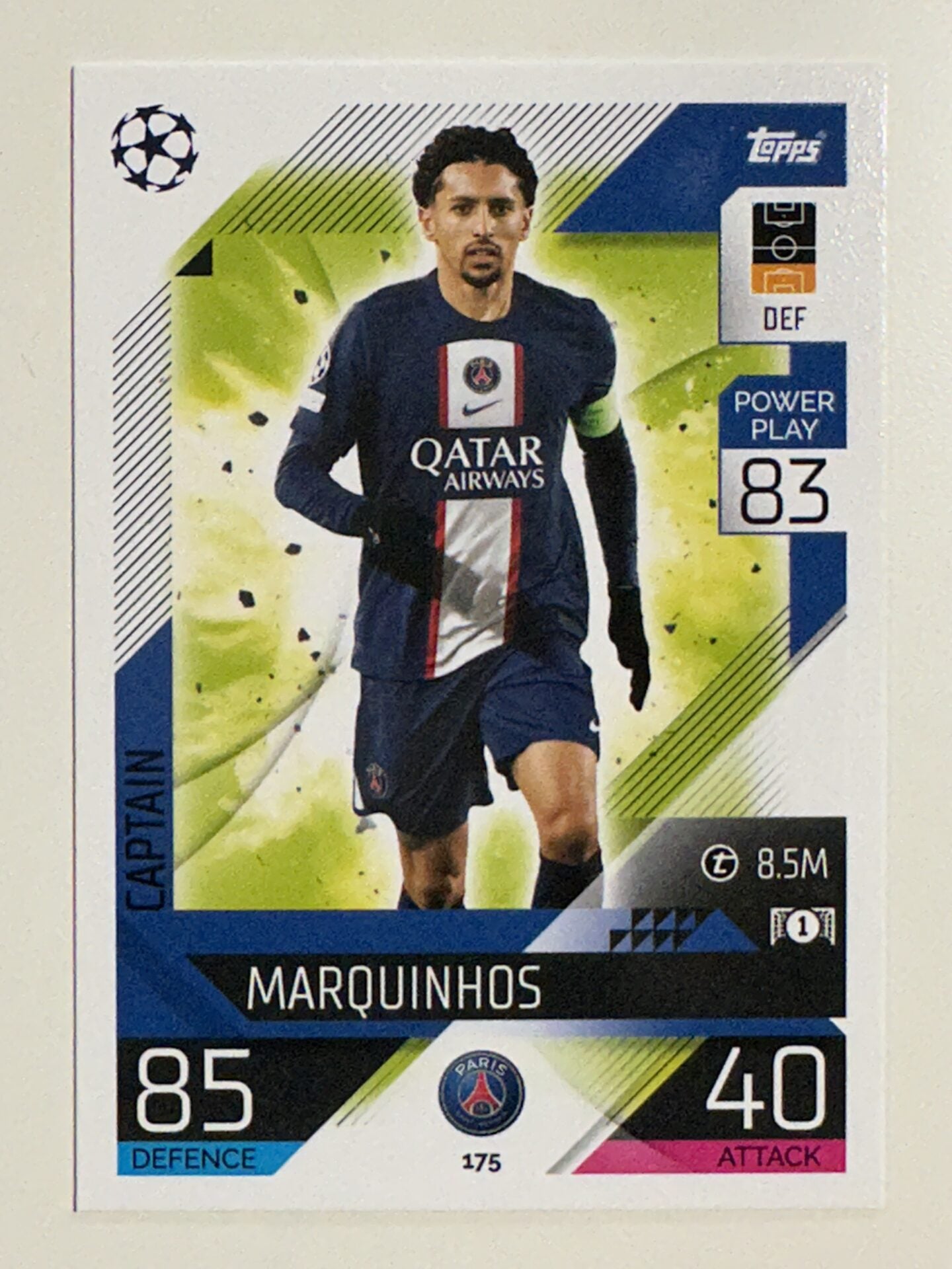 T-shirt MARQUINHOS PSG - Collection officielle PARIS SAINT GERMAIN PSG T-shirt MARQUINHOS PSG - Collection officielle PARIS SAINT GERMAIN PSG