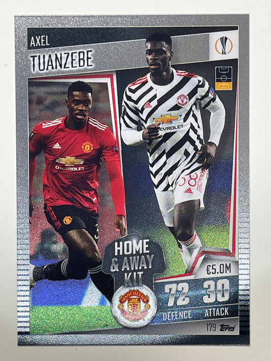 179. Axel Tuanzebe (Manchester United) Football Card – Match Attax 101 2021 Card