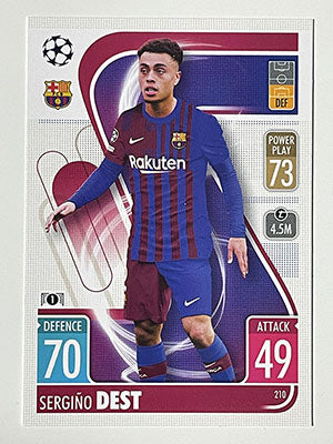 210.-Sergino-Dest-FC-Barcelona-Match-Attax-2021-22-Topps-Football-Card
