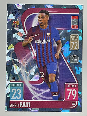 222.-Ansu-Fati-Crystal-Foil-Parallel-FC-Barcelona-Match-Attax-2021-22-Topps-Football-Card