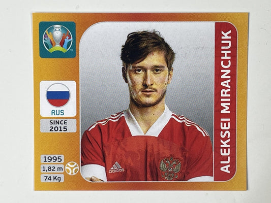 224. Aleksei Miranchuk (Russia) – Euro 2020 Stickers