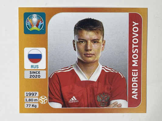 226. Andrei Mostovoy (Russia) – Euro 2020 Stickers