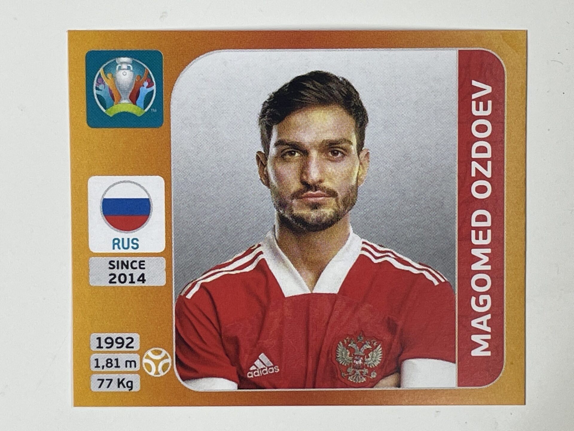 227. Magomed Ozdoev (Russia) – Euro 2020 Stickers