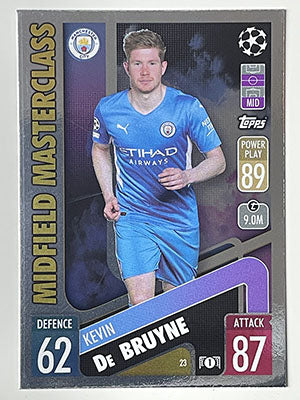 23.-Kevin-de-Bruyne-Midfield-Masterclass-Man-City-Match-Attax-2021-22-Topps-Football-Card