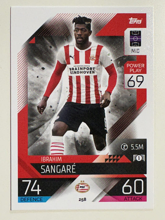 258. Ibrahim Sangaré (PSV Eindhoven) – Topps Match Attax 2022:2023 card