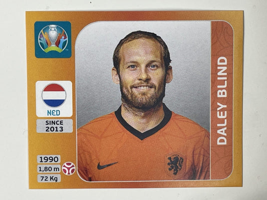 272. Daley Blind (Netherlands) – Euro 2020 Stickers