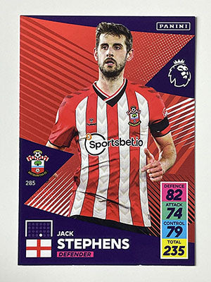 285.-Jack-Stephens-Base-Football-Card-Panini-Adrenalyn-XL-2021-22