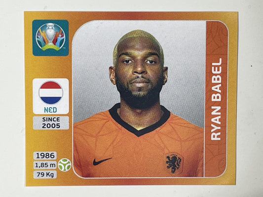 285. Ryan Babel (Netherlands) – Euro 2020 Stickers