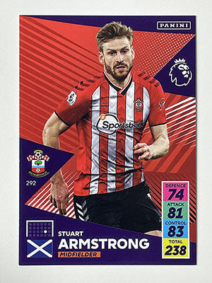 292.-Stuart-Armstrong-Base-Football-Card-Panini-Adrenalyn-XL-2021-22