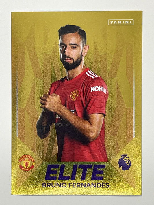 325 Bruno Fernandes Elite Sticker Manchester United Premier League 2021 Football Sticker
