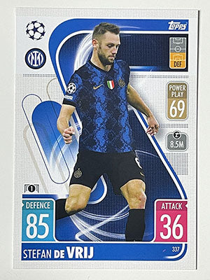 337.-Stefan-de-Vrij-FC-Internazionale-Milano-Match-Attax-2021-22-Topps-Football-Card