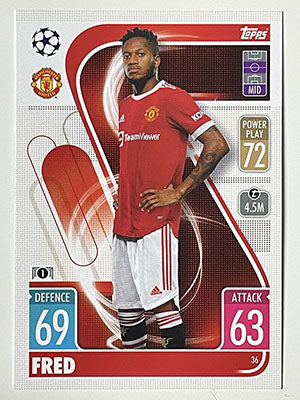 36.-Fred-Manchester-United-Match-Attax-2021-22-Topps-Football-Card