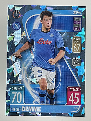 373.-Diego-Demme-Crystal-Foil-Parallel-SSC-Napoli-Match-Attax-2021-22-Topps-Football-Card
