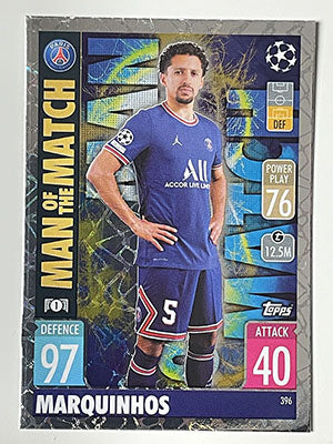 396.-Marquinhos-Man-of-the-Match-Paris-Saint-Germain-Match-Attax-2021-22-Topps-Football-Card