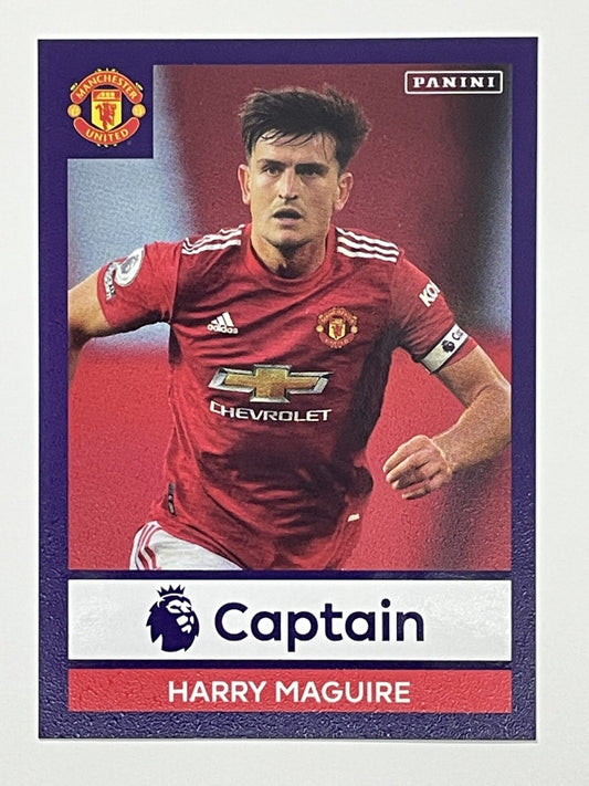 439 Harry Maguire Captain Sticker Manchester United Premier League 2021 Football Sticker