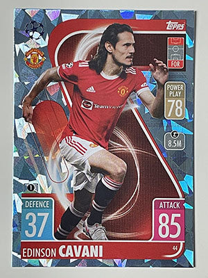 44.-Edinson-Cavani-Crystal-Foil-Parallel-Manchester-Utd-Match-Attax-2021-22-Topps-Football-Card