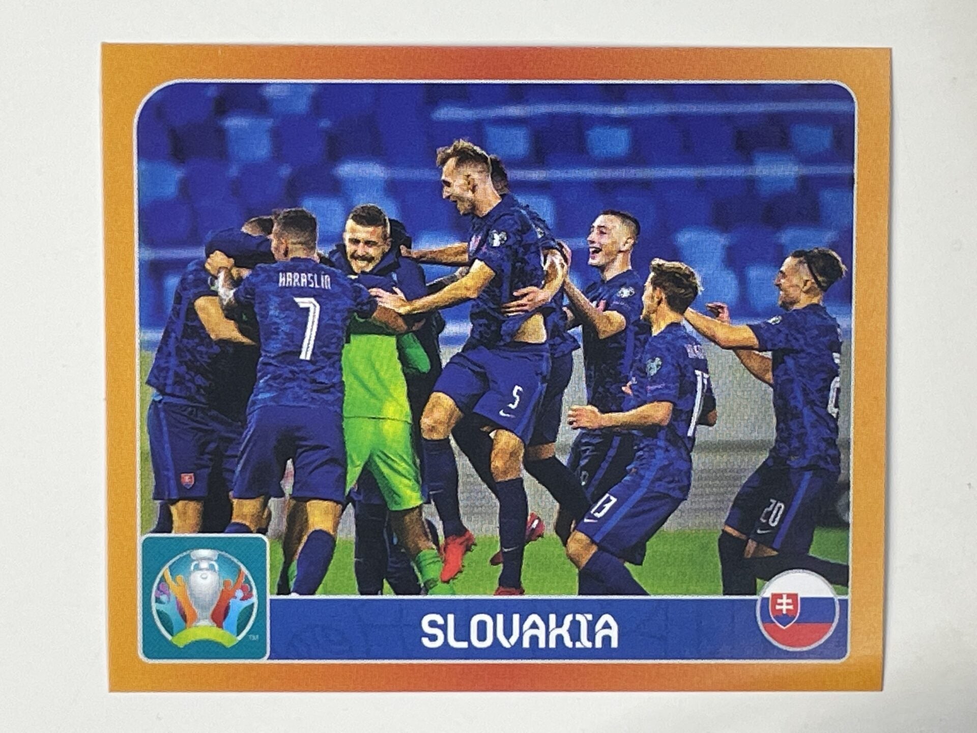 456. Celebrations (Slovakia) – Euro 2020 Stickers