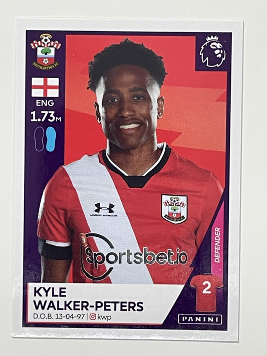 501 Kyle Walkers-Peters Sticker Southampton Premier League 2021 Football Sticker