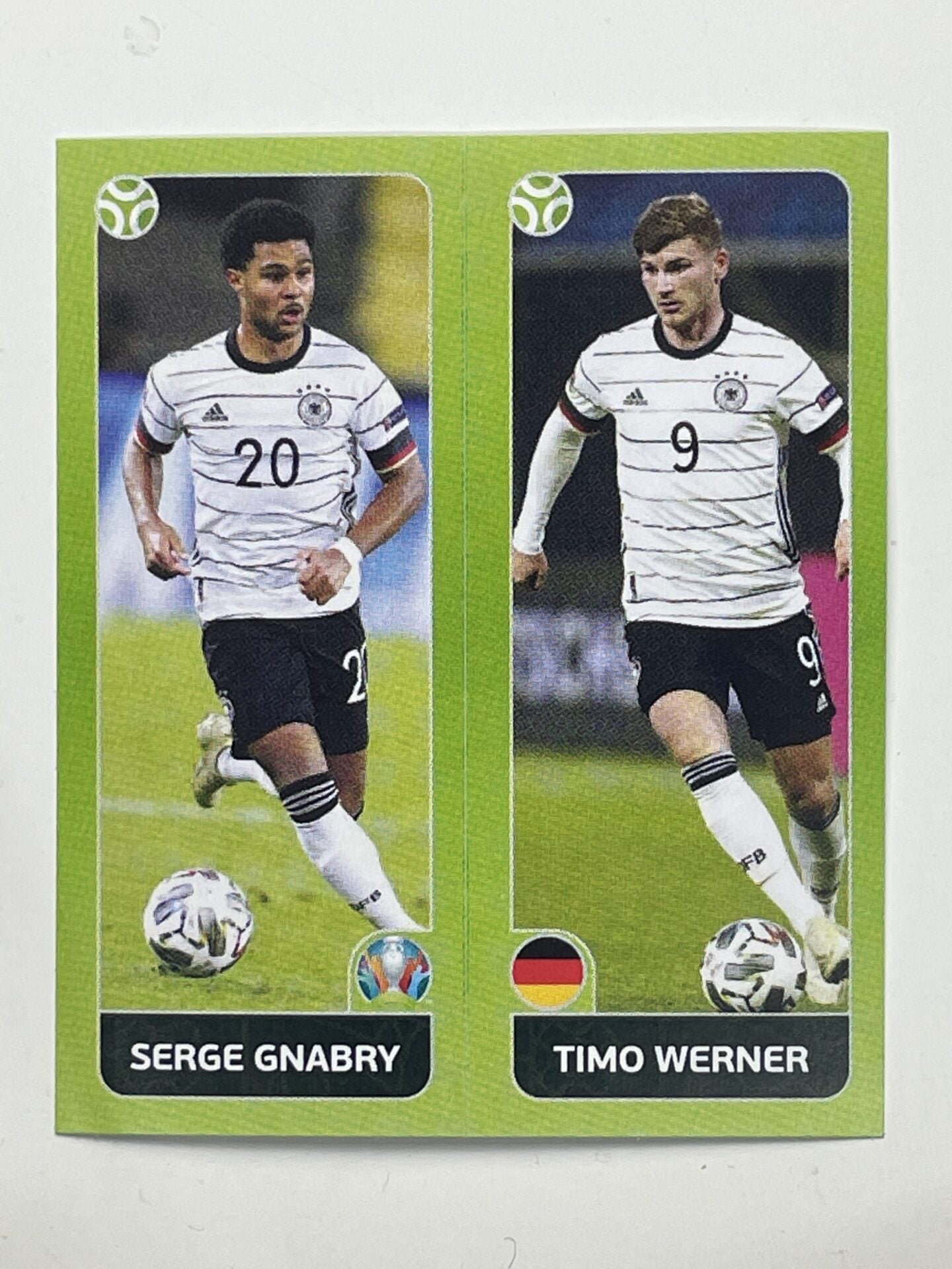 Sticker Timo 603 Serge Gnabry & Timo Werner (Germany) Euro 2020 Stickers – Solve ...
