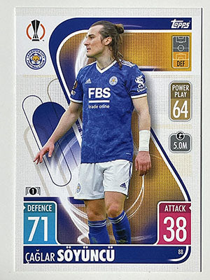 88.-Caglar-Soyuncu-Leicester-City-Match-Attax-2021-22-Topps-Football-Card