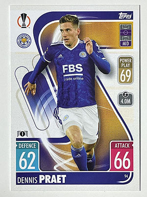 94.-Dennis-Praet-Leicester-City-Match-Attax-2021-22-Topps-Football-Card