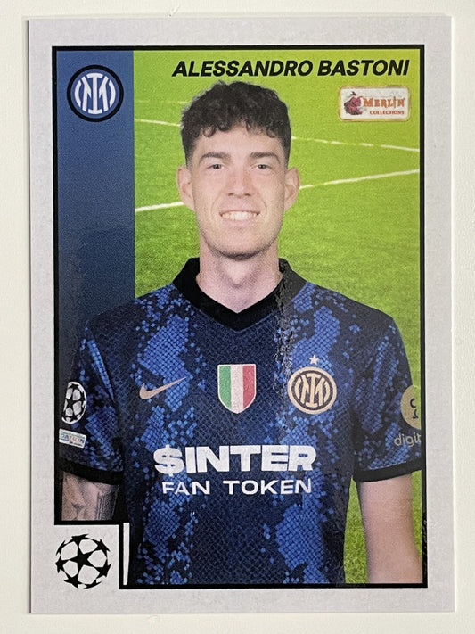Alessandro Bastoni Inter Milan Base Topps Merlin Heritage 97 UEFA Champions League Card