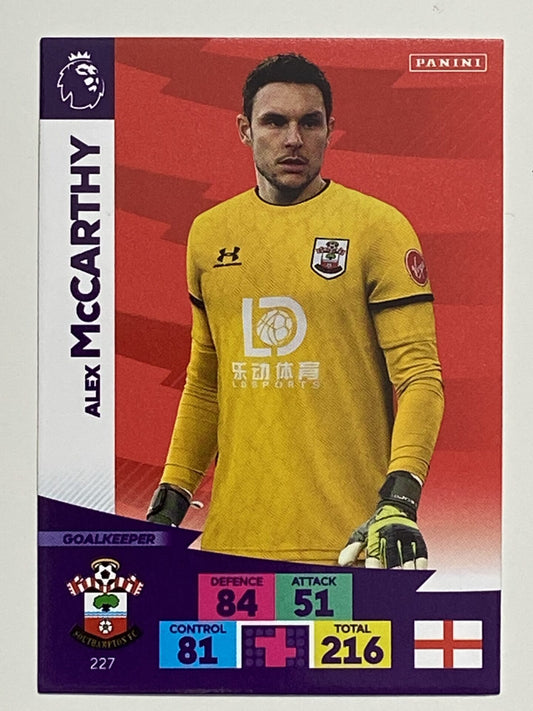 Alex McCarthy (Southampton) Football Card – Premier League Adrenalyn XL 2020:21