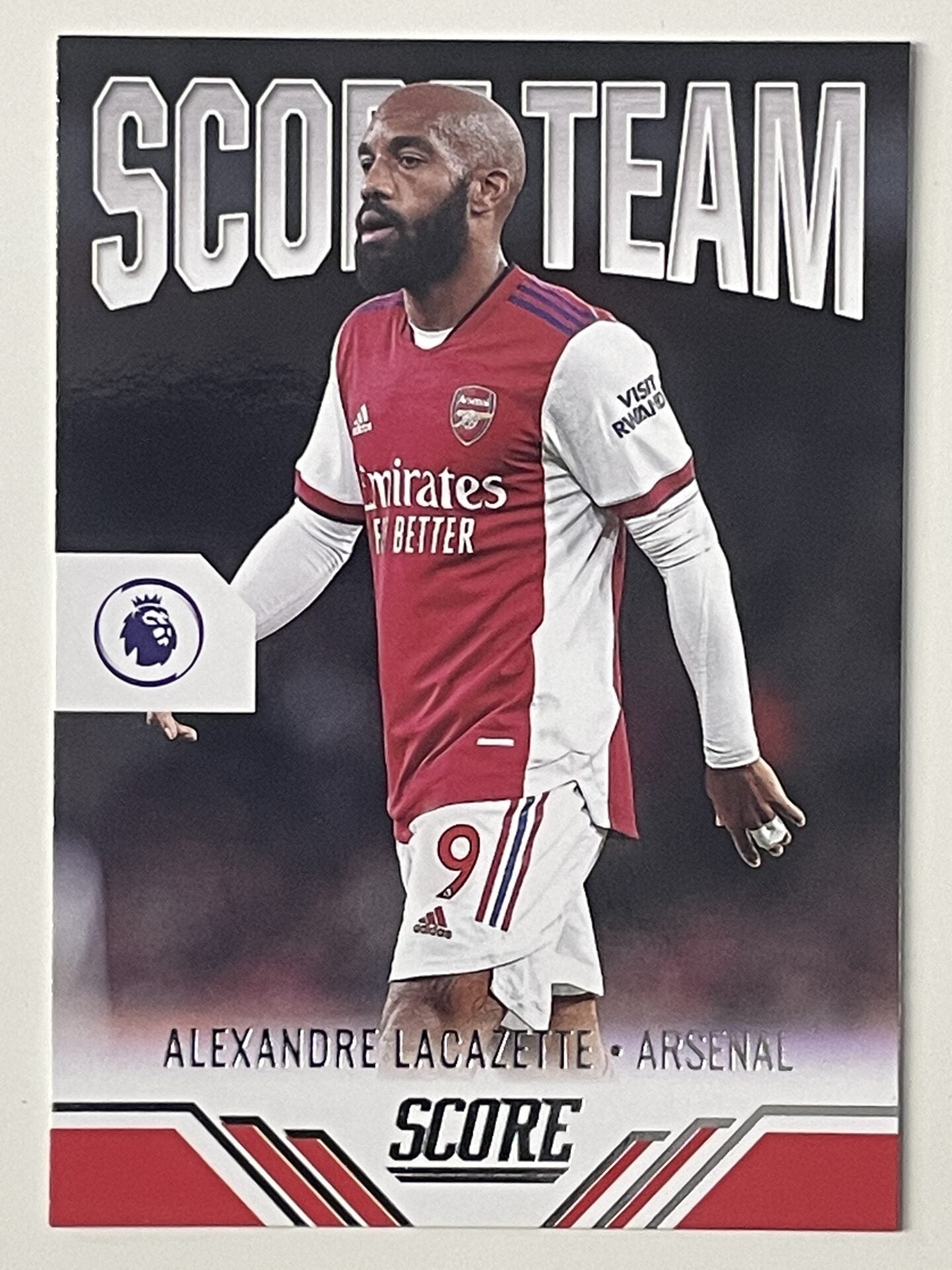 Alexandre Lacazette Arsenal Score Team Panini Premier League Score 2021 2022