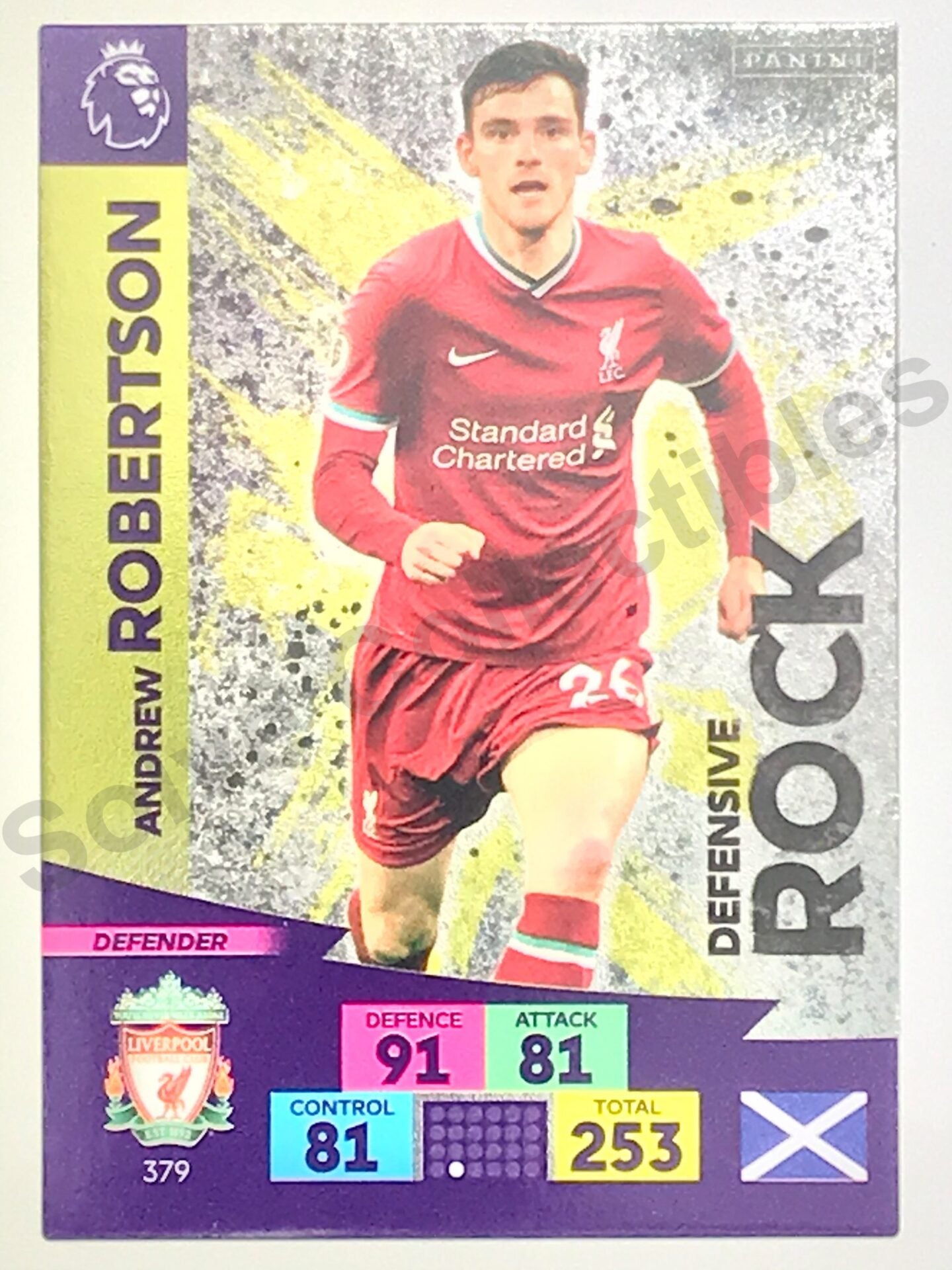379 Andrew Robertson Defensive Rock (Liverpool) Premier League Adrenal ...