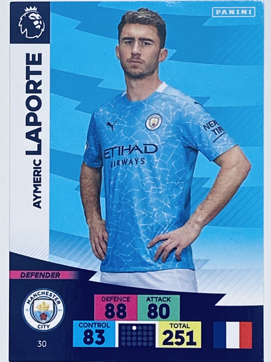 Aymeric Laporte (Manchester City) – Premier League Adrenalyn XL 2020:21