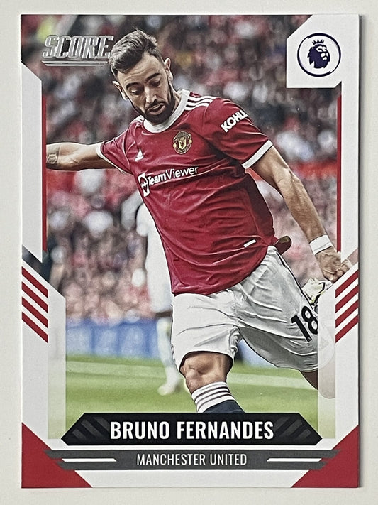 Bruno Fernandes Manchester United Base Panini Premier League Score 2021 2022