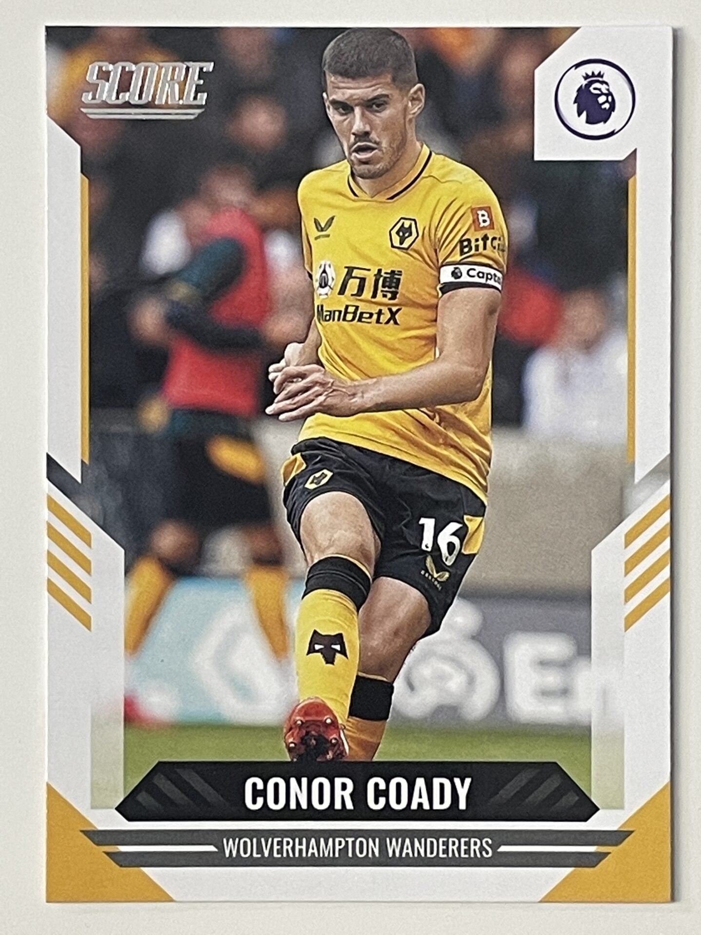 Panini Wolves Base 083 Conor Coady Wolves Panini Premier League Score 2021/22 – Solve ...