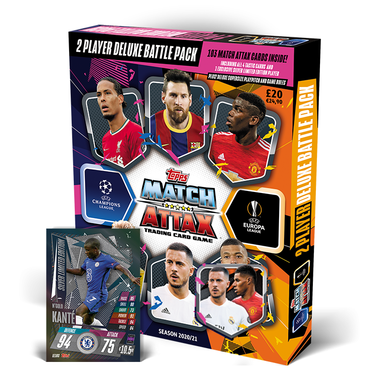 Deluxe Battle Pack – Topps Match Attax Champions League Football 2020:21