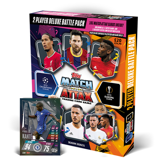 Deluxe Battle Pack – Topps Match Attax Champions League Football 2020:21
