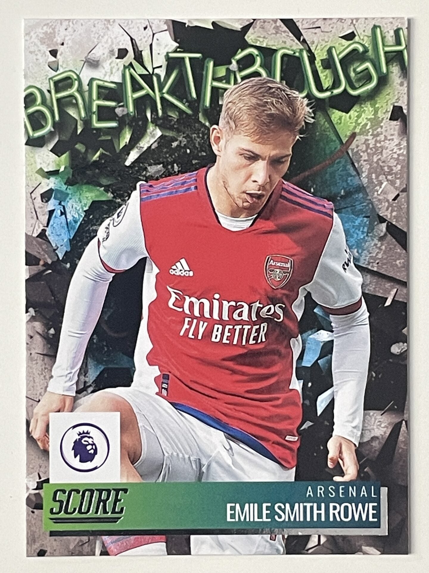 Emile Smith Rowe Arsenal Breakthrough Panini Premier League Score 2021 2022