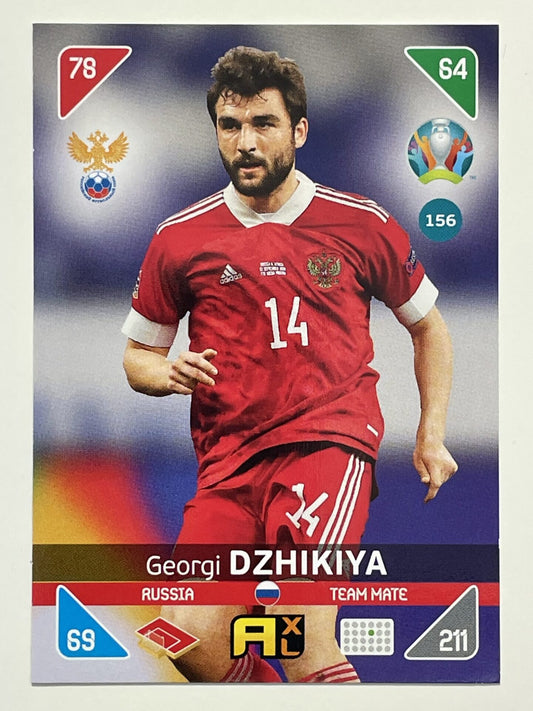 Georgi Dzhikiya Team Mates (Russia) Football Card – Euro 2020 Adrenalyn XL