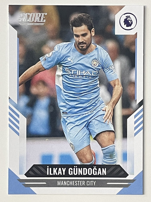 Ilkay Gundogan Manchester City Base Panini Premier League Score 2021 2022