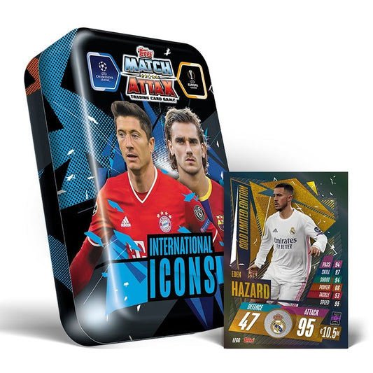 International Icons Mega Tin – Topps Match Attax Champions League Football 2020:21