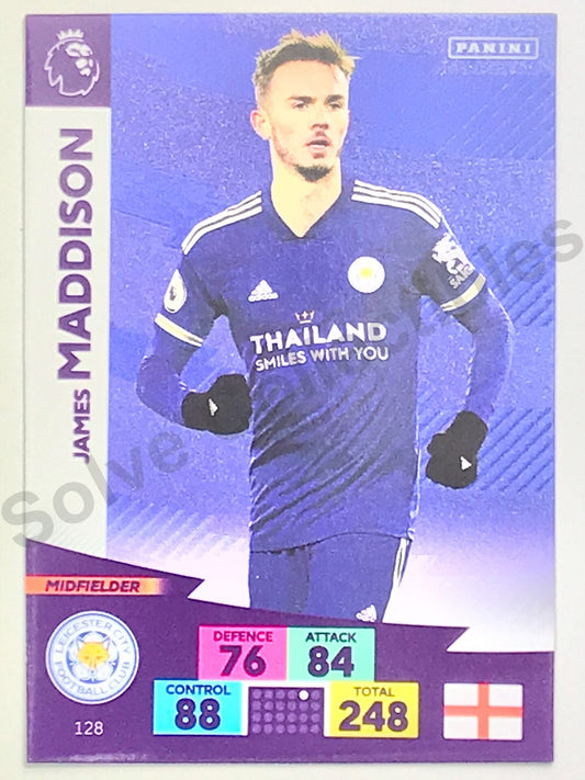 James Maddison (Leicester City) Football Card – Premier League Adrenalyn XL 2020:21