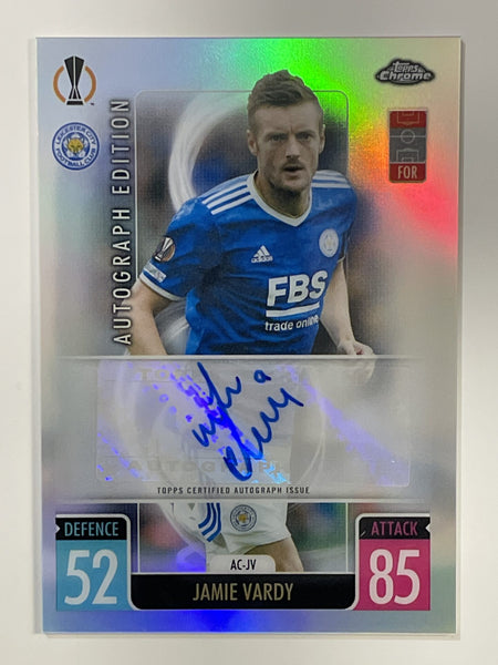 2021 Topps Merlin UEFA Jamie Vardy - Autograph CGC 8 - 1