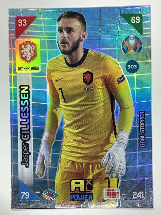 Jasper Cillessen Goal Stoppers (Nertherlands) Football Card – Euro 2020 Adrenalyn XL