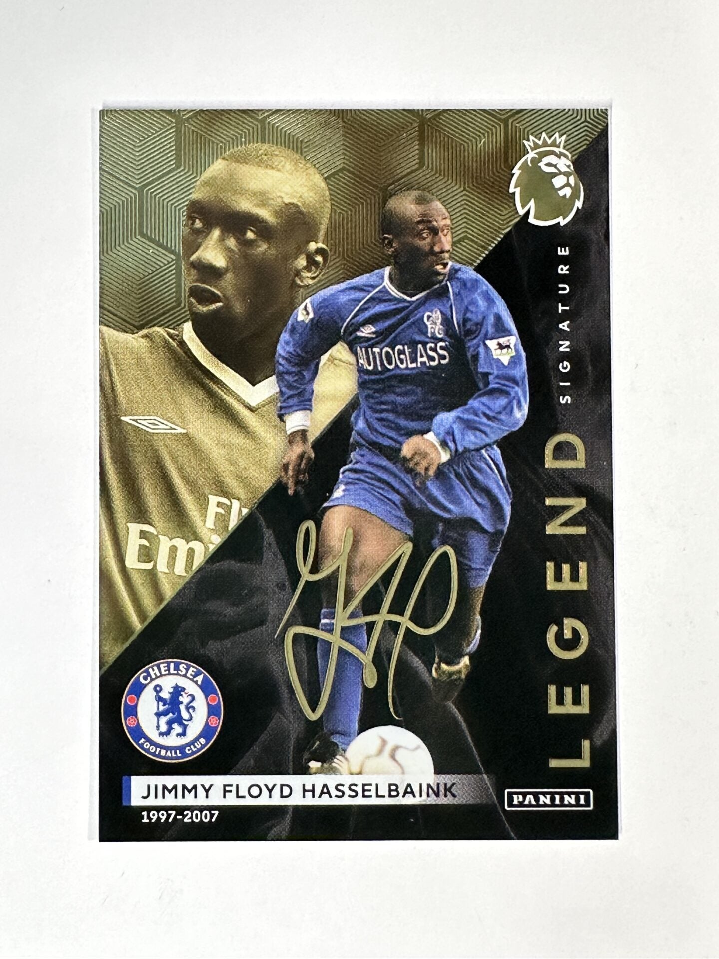 LE-LS Jimmy Floyd Hasselbaink Chelsea Limited Edition Legend Signature Solve Collectibles LE-LS Jimmy Floyd Hasselbaink Chelsea Limited Edition Legend Signature Solve Collectibles