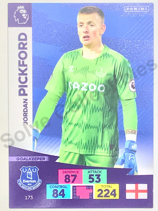 Jordan Pickford (Everton) Football Sticker – Premier League Adrenalyn XL 2020:21