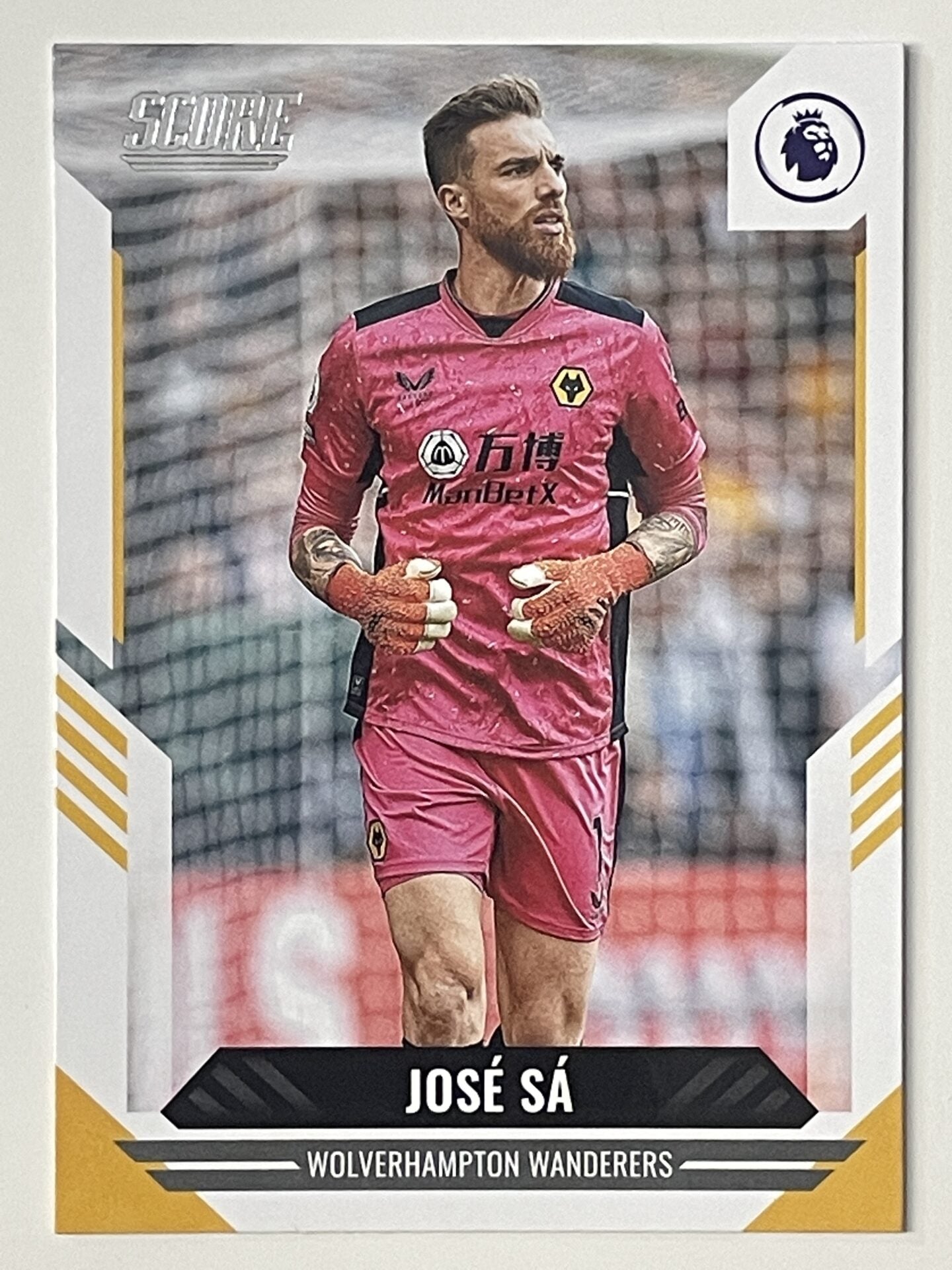 Panini Wolves Base 081 Jose Sa Wolves Panini Premier League Score 2021/22 – Solve ...