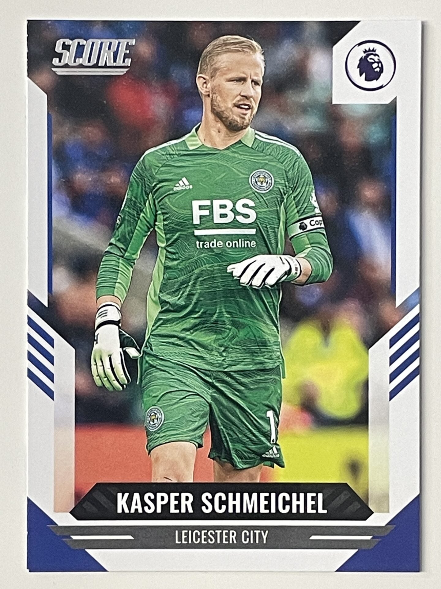 Kasper Schmeichel Leicester City Base Panini Premier League Score 2021 2022