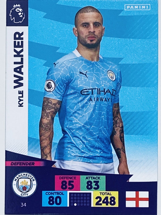 Kyle Walker (Manchester City) – Premier League Adrenalyn XL 2020:21