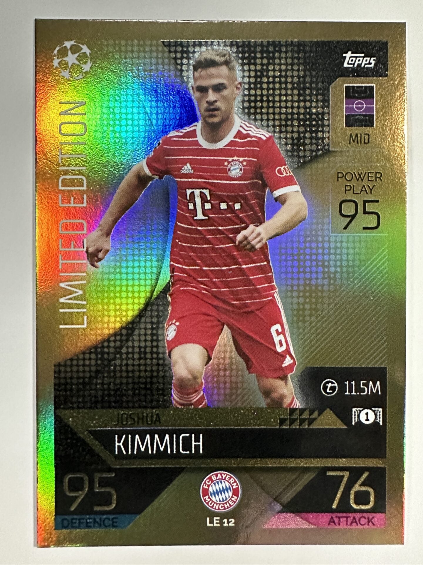 Topps Roy Makaay LG-RM FC Bayern München Team-Set 2022/23 Karte Holo NM Topps Roy Makaay LG-RM FC Bayern München Team-Set 2022/23 Karte Holo NM