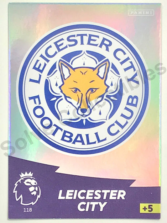 Leicester City Badge Football Card – Premier League Adrenalyn XL 2020:21