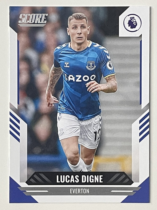 Lucas Digne Everton Base Panini Premier League Score 2021 2022