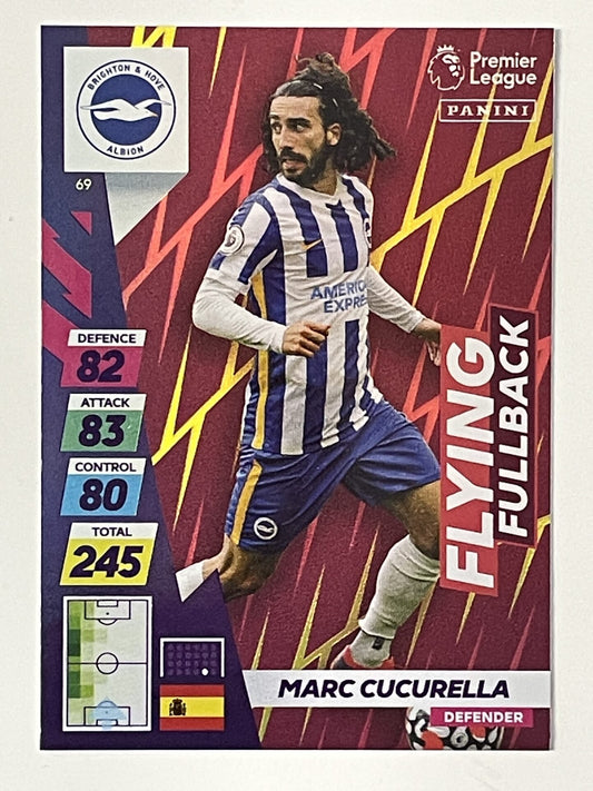 Marc Cucurella Brighton Game Changer Panini Adrenalyn XL PLUS Premier League 2021 2022